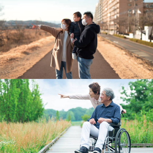 子どもとお年寄り